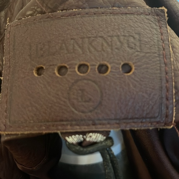 BLANKNYC Anthropologie Faux Leather Moto Jacket Plum/Prune Color - NWT, Size L - Picture 3 of 11